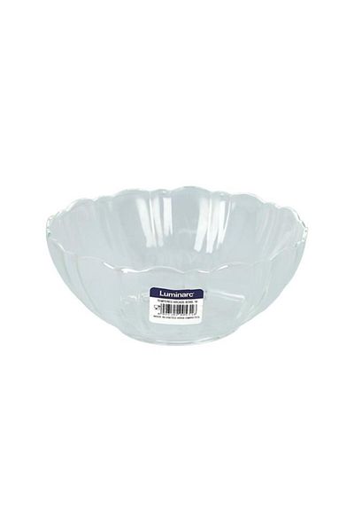 Generic وعاء تقديم زجاجي مقوى فاخر من لومينارك أركيد، شفاف، مقاس 18 سم، M0093(00531)