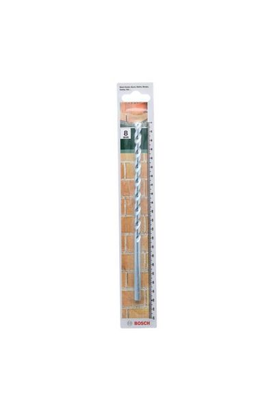 Generic مثقاب البناء المقاوم للصدمات من بوش بطرف من كربيد التنجستن باللون الفضي 8 × 200 مم JE2 609 255 435