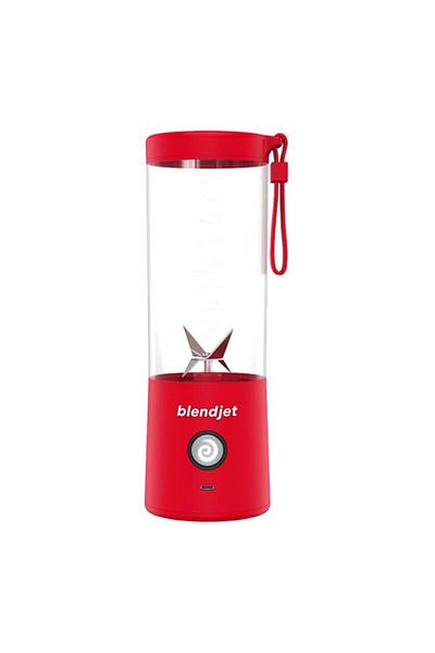 Generic blendjet V2 BPA-Free USB-Rechargeable Portable Blender Red and Clear 475ml BJ-2-RED