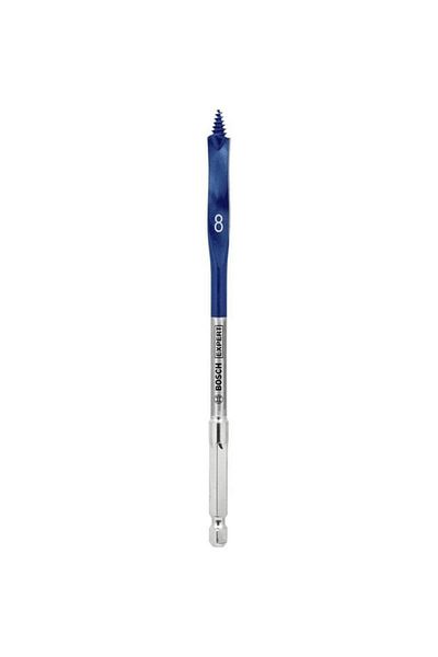 Generic مثقاب بوش الخبير السريع ذاتي القطع باللونين الفضي والأزرق مقاس 8 × 152 مم JE2 608 900 310