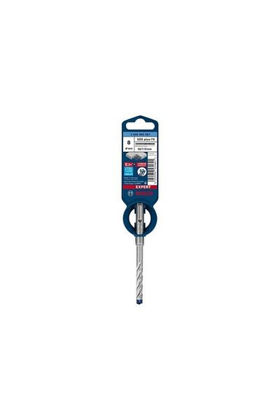 Generic مثقاب مطرقة خرسانية SDS Plus-7X من بوش إكسبيرت، فضي، 8 × 115 مم، JE2 608 900 087