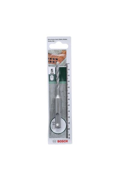 Generic BOSCH SDS-Plus Flute Shaped Hammer Drill Bit Grey 5 x 110mm JE2 609 255 502