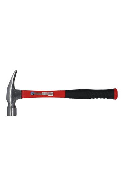 Generic Regal Traditional Framing Metal Head Hammer with Rubber Grip Long Handle Black and Red