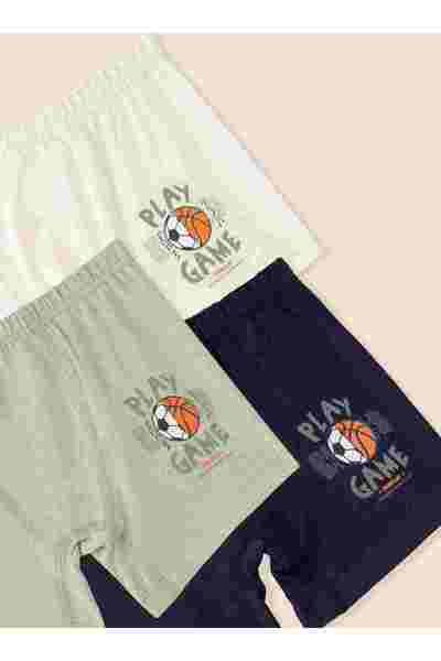 natuline Boy's Organic Cotton Lycra Boxer Play Game 6 Pack