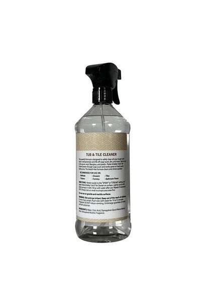 Generic بخاخ منظف أحواض الاستحمام والبلاط من باركر آند بيلي، شفاف، 32 أونصة، 715331