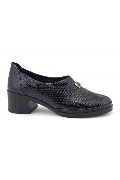 Beety 561 Genuine Leather Heeled Women's Shoes