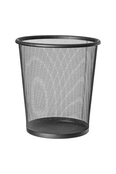Generic Seville Classics Open Top Mesh Round Trash Can Black 22 Liter SHE14056