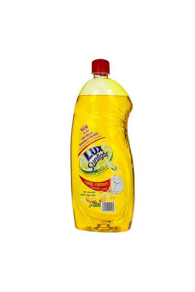 Generic Lux Sunlight Lemon Dish Washing Cleaner Liquid Yellow 1250ml 68700407