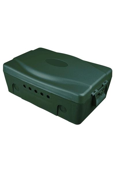 Generic صندوق تخزين بلاستيكي مقاوم للغبار والطقس من MASTERPLUG IP54، أخضر WBXG-MP