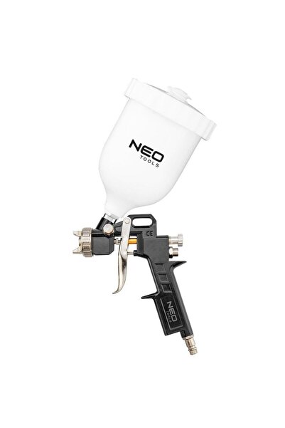 NEO Pistol de vopsit, vas superior plastic, 4 bar, 0.6 L, 1.5 mm,