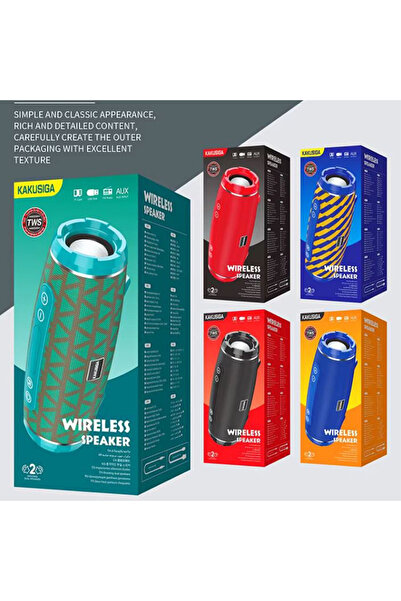 REDz Accessories Φορητό ηχείο KSC-600, μπαταρία 1200mAh, Bluetooth 5.0, διάρκεια ζωής μπαταρίας 4 ωρών, μπλε