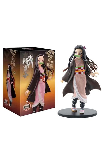 BANDAI With box Hot Anime Demon Slayer Kimetsu no Yaiba Figure Kamado Tanjirou Action Figure Agatsuma Zenit