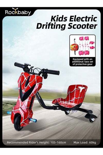 HALAMODO Mini 36V High-Power 360°Children/Adult Electric Drifting Scooter-Adjustable 57x44x21cm
