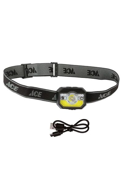 Generic مصباح أمامي LED قابل لإعادة الشحن عالي الجودة من ACE بقوة 350 لومن متعدد الألوان 3999603