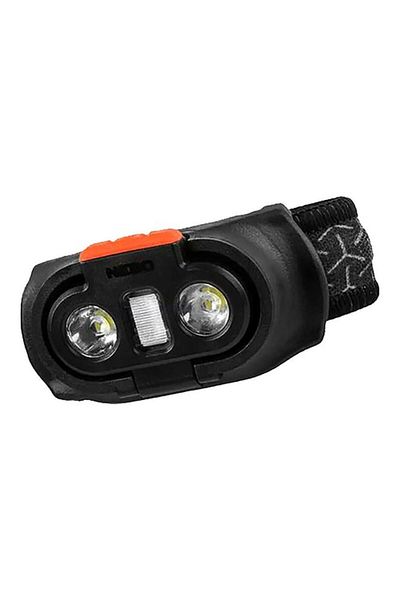 Generic مصباح أمامي NEBO Einstein 1000 Lumen Flex USB قابل لإعادة الشحن ومزود بخاصية التحكم الذكي في الطاقة ومقاوم للماء، باللون الأسود