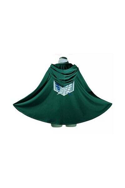 HALAMODO High-Density Fabric Attack Characters Cosplay Costume With Cape For Unisex