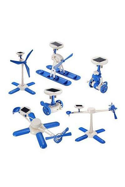 HALAMODO 6-In-1 DIY Solar Robot Kit