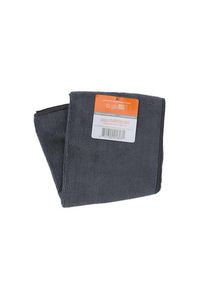 Generic Mukitchen Ultimate Rectangular Multipurpose Microfiber Towel Grey 16 x 24inch
