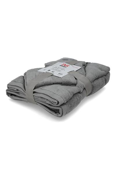 Generic Bibb Home 6-Piece Zero Twist Super Soft Ultra Absorbent Towel Set Alloy TOWEL SET06PCS - 4772-