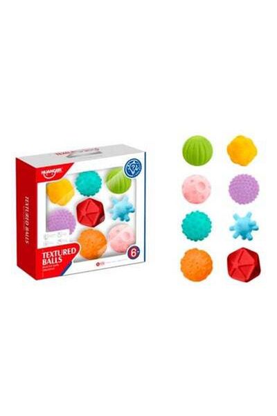 HALAMODO 8-Piece Textured Balls Set