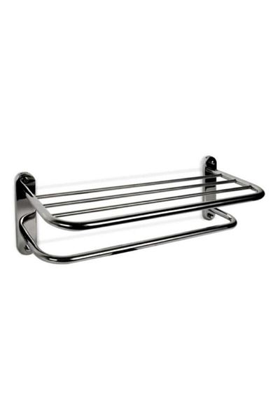 Generic TATAY Wall Mounted Durable Stainless Steel Towel Rail Silver 4437300