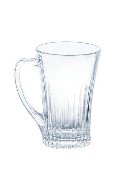Generic كوب شاي زجاجي عالي الجودة بتصميم أنيق وعصري من لومينارك، شفاف 160 مل، V3413