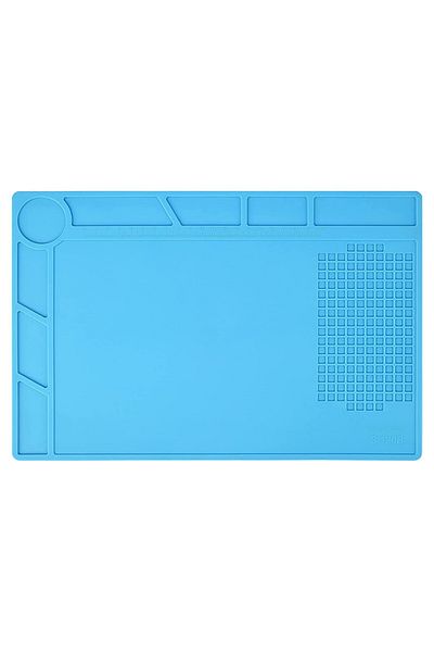 OEM Glue tool mat, Silicone, Blue