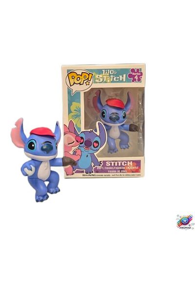 Lilo & Stitch Stitch Figurine, ANGMAD, 7x5cm, BPA free, Ages 3+