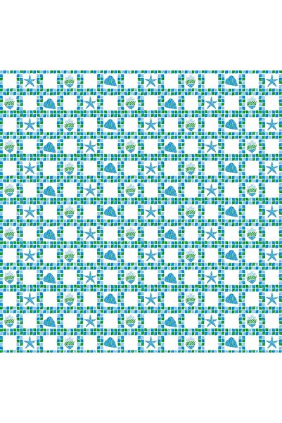 AWD Interior Perdea de duș verde-albastră PEVA AWD02100272, 180 x 180 cm