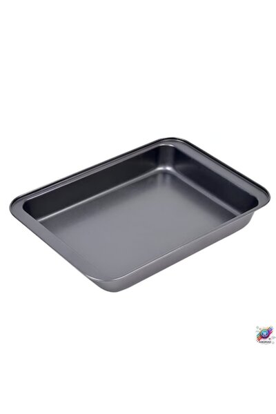 STEEL İNOX Tava pentru cuptor ANGMAD, strat antiaderent, culoare: gri antraci...