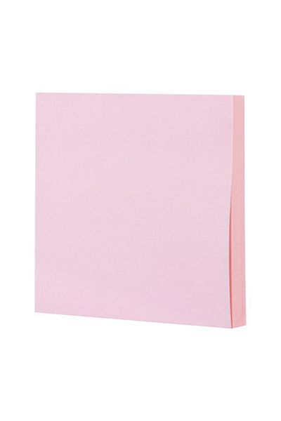 Generic Deli 100-Sheets Plain Pastel Sticky Notes Assorted Color 3 x 3inch 138304