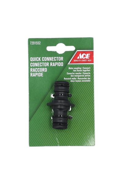 Generic موصل خرطوم ACE أسود 8.5 سم