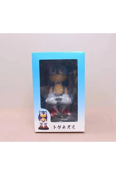 BANDAI black Anime Sonic Figure Hedgehog Phone Holder Switch PS4 PS5 Xbox Game Controller Holder Action Fig