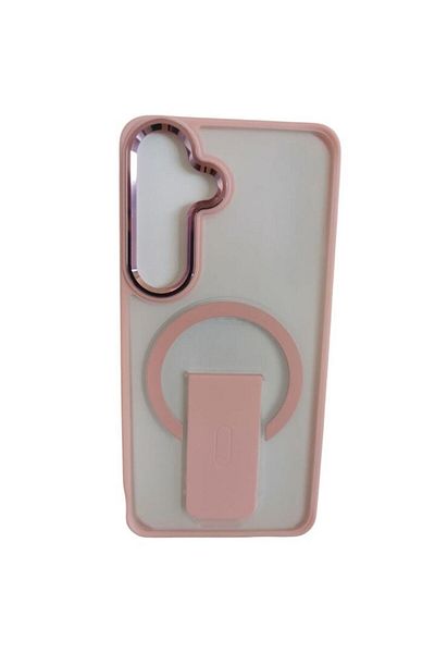 Gtech Flickstand Magsafe Case, G-Tech, compatible with Samsung Galaxy S25, TPU+Polycarbonate, Transparent