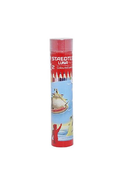 Generic مجموعة أقلام رصاص ملونة معدنية من ستيدلر، 12 قطعة، متعددة الألوان، ST-136-MC12