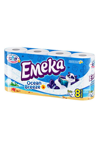 EMEKA Hartie Igienica Emeka Ocean Breeze, 8 Role
