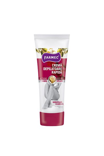 Farmec Farmec Rapida Hair Removal Cream, Argan Oil, 150 ml