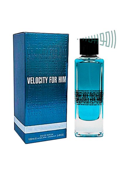 Fragrance World Άρωμα Velocity for Him, Fragrance World, 100 ml Eau de Parfum, Άνδρες
