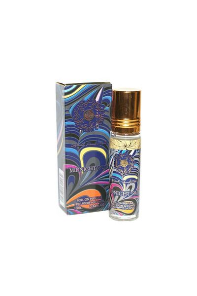 ARD AL ZAAFARAN Midnight Oud roll-on perfume oil, 10 ml, unisex