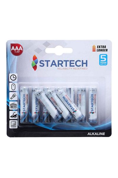 Generic بطارية قلوية ستار تك 10 قطع AAA