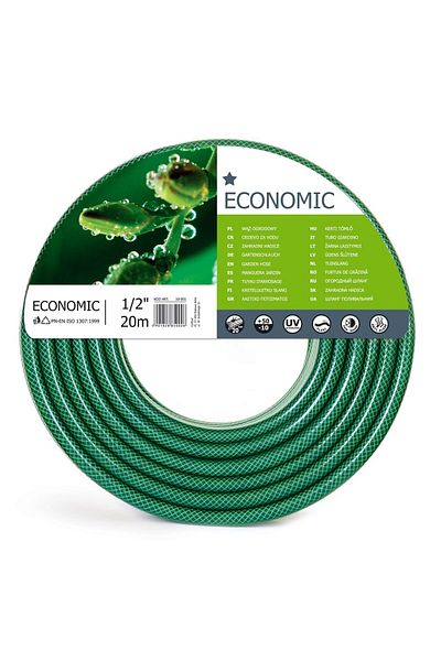 Cellfast Garden Hose, 3 Layers, 1/2", 20 M, Economic