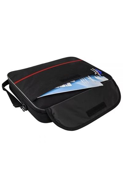 ESPERANZA Laptop bag 15.6 inch CLASSIC Esperanza color black/red