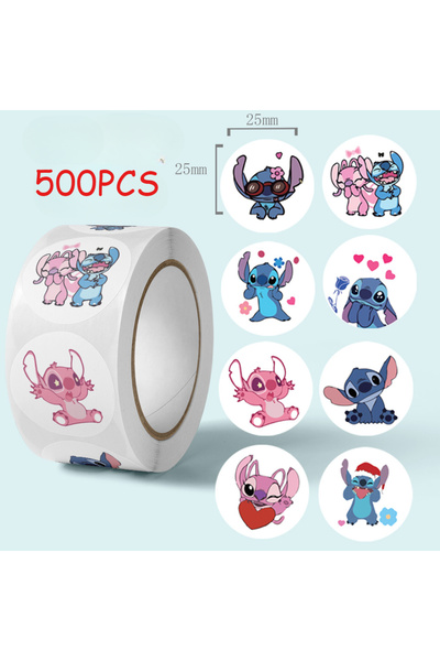 Choice1 أ-500 قطعة 500 قطعة/لفة ملصقات جرافيتي لختم غرزة ديزني اللطيفة من الر...