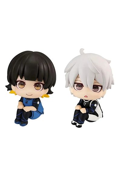 BANDAI 2pcs 06 Isagi Yoichi Doll Blue Lock Action Figures Q Version Chigiri Hyoma Bachira Meguru Nagi Seish