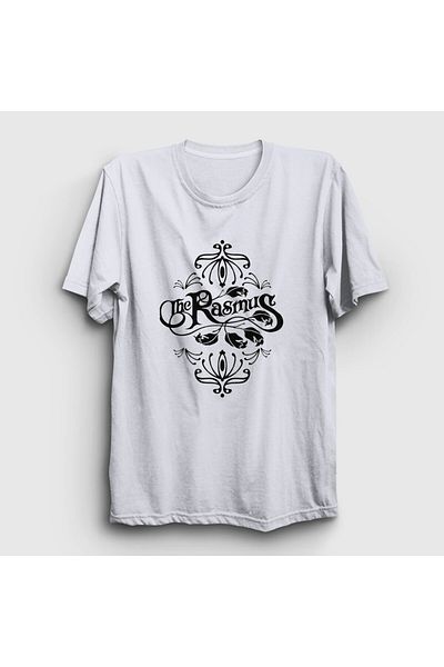 Presmono Unisex Λευκό λογότυπο The Rasmus T-Shirt 550011tt