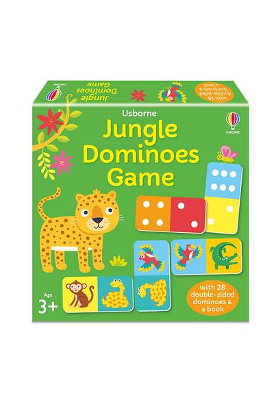 Usborne Children's book - Animal Dominoes Game