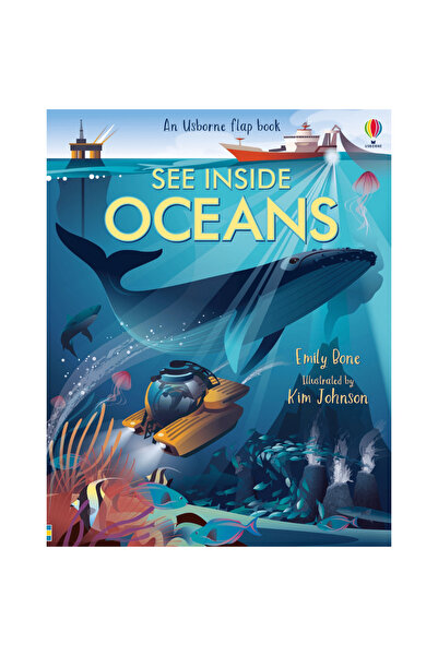 Usborne Carte pentru copii - Vezi în interiorul oceanelor