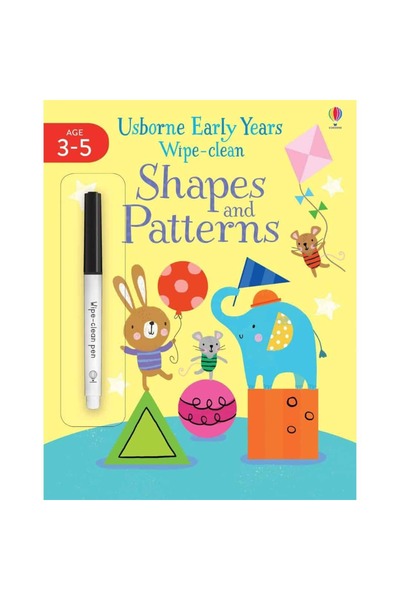 Usborne Early Years Wipe-Clean Shapes and Patterns