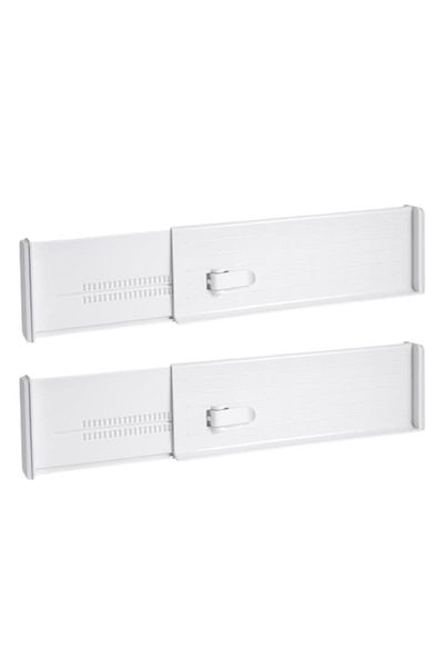 SUPER TRENDS Set 2 Organizatoare Tip Despartitor Sertar SUPER TRENDS®, Alb