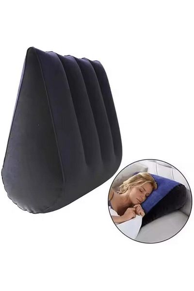 Saharaz Synthetic Positions Pillow,Fast Inflating Deflation,Fix Body Position & Bearing Weight,for Travel